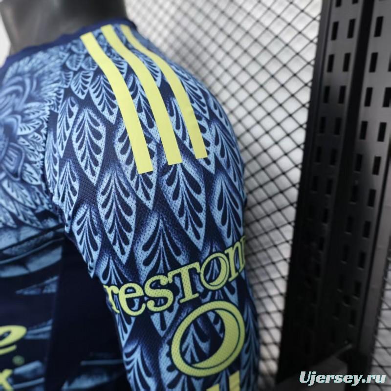 Player Version 25/26 Club America Away Long Sleeve Jersey