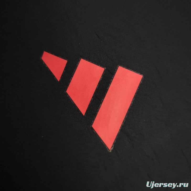 25/26 Bayern Munich Jacket Black Windbreaker