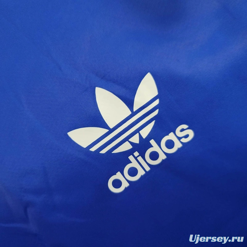 25/26 Boca Juniors Jacket Blue Windbreaker