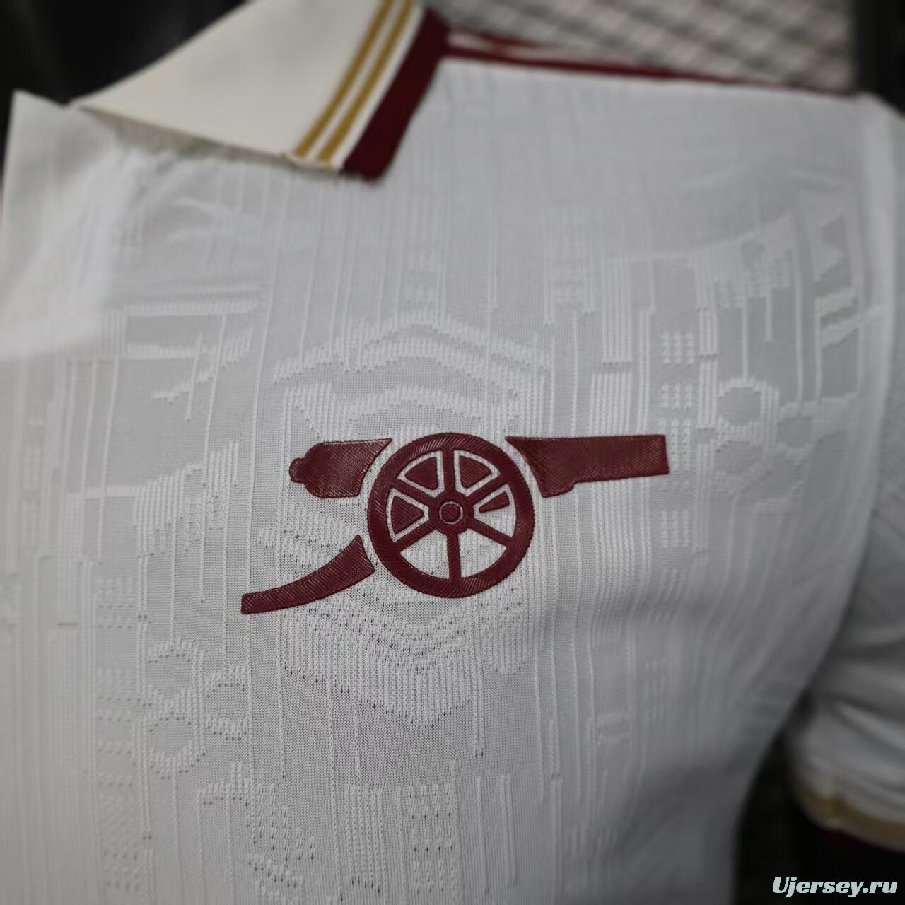 Player Version 25/26 Arsenal Third White Jersey