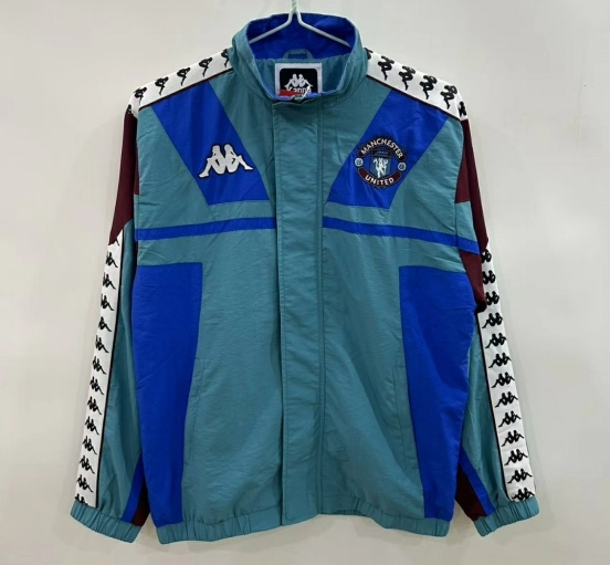 25/26 Manchester United 1967 Style Blue Windbreaker