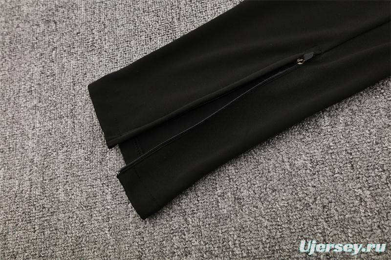 25/26 Napoli Light Blue Camouflage Half Zipper Jacket+Long Pants