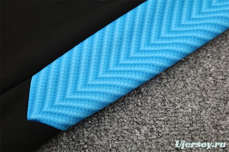 25/26 Napoli Black Grey Camouflage Half Zipper Jacket+Long Pants