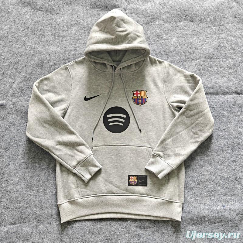 25/26 Barcelona Fleece-lined hoodie 10 Colors