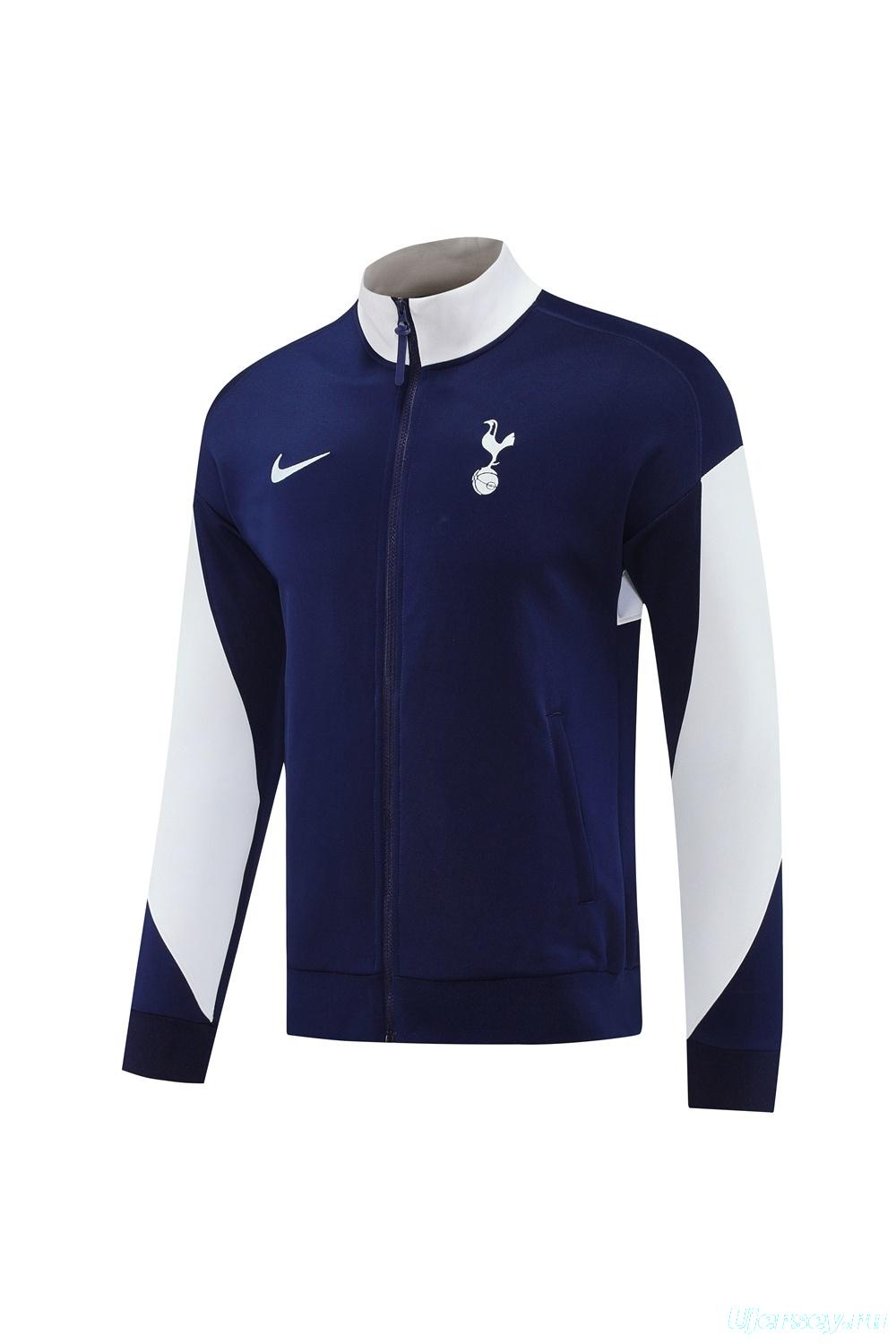 2025 NIKE Black/WHITE Full Zipper Jacket + Long Pants