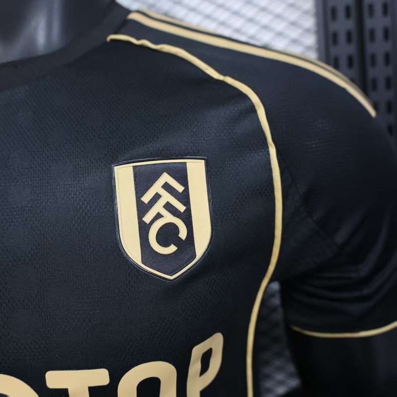 Player Version 25/26 Fulham Away Black Jersey