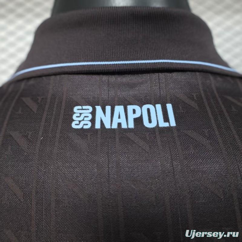 Player Version 25/26 Napoli Third Black Jersey