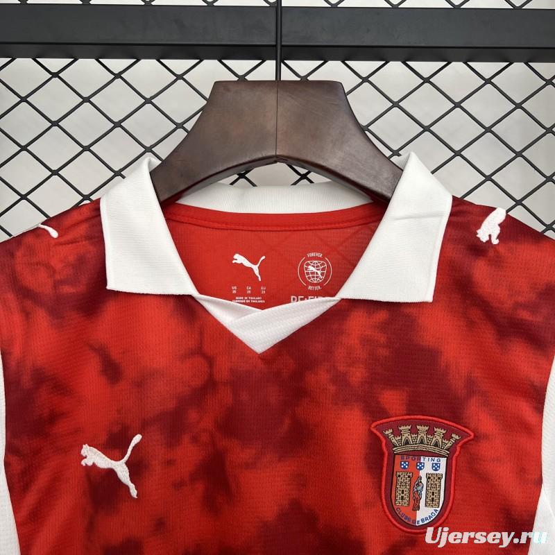 25/26 Kids Braga Home Jersey