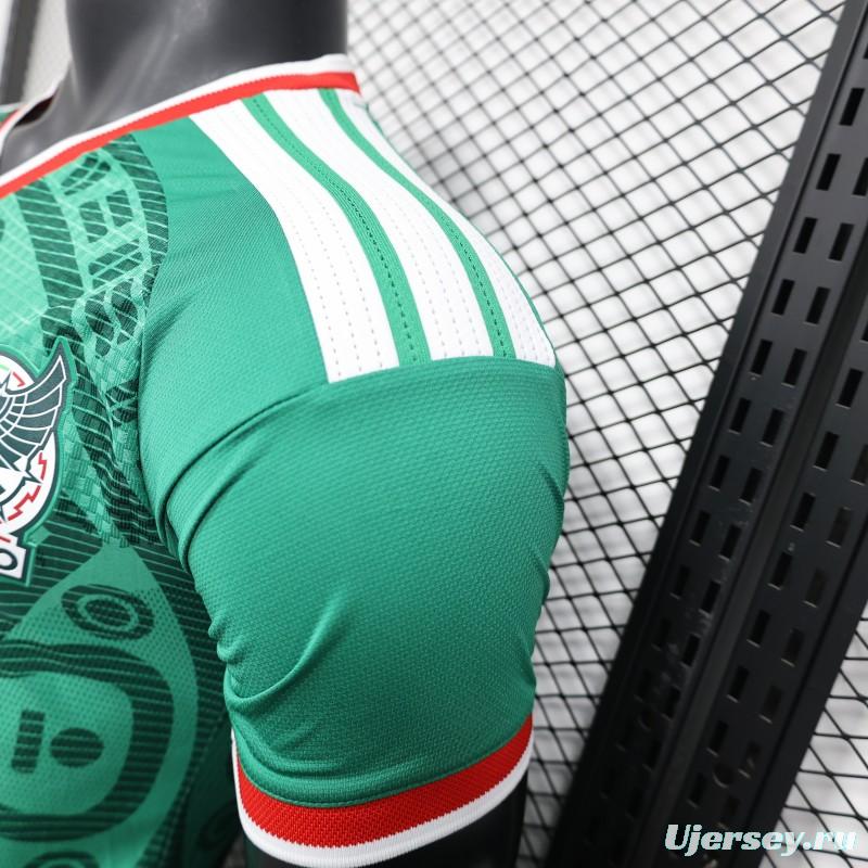 Player Version 2025 Mexico Home Jersey