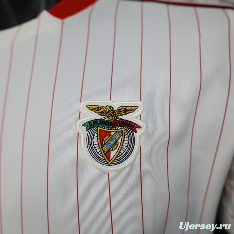 Player Version 25/26 Benfica White Casual Jersey