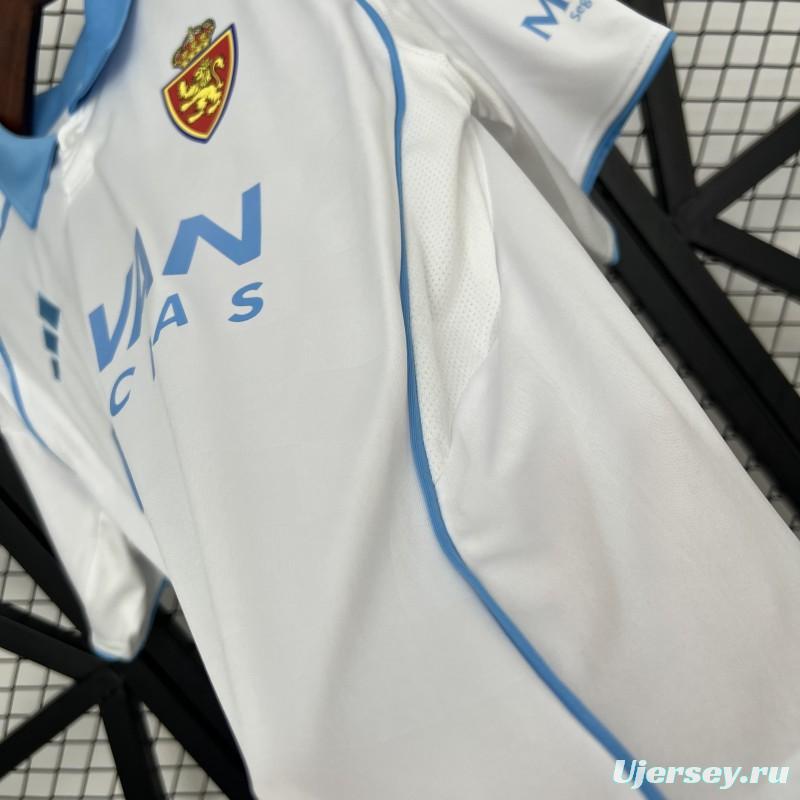 25/26 Real Zaragoza Home Jersey