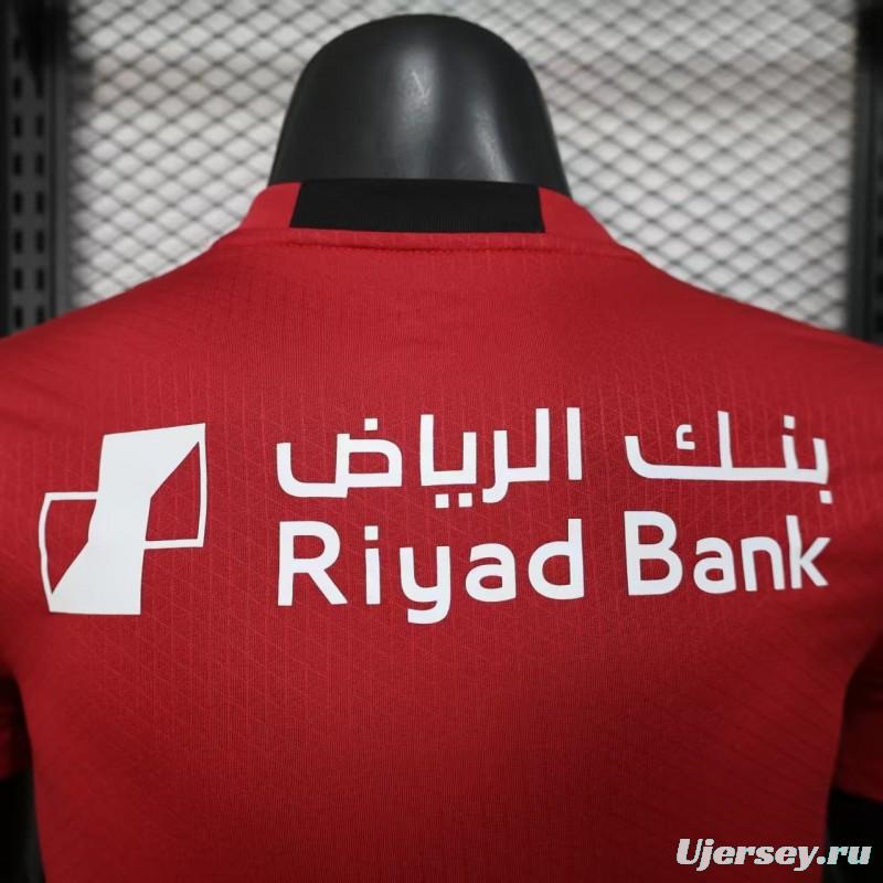 Player Version 25/26 Al Hilal Red Jersey