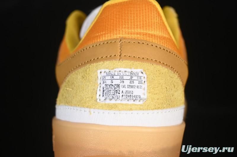 Adidas Gazelle Indoor Bad Bunny Collaboration Retro Low-Top Skate Shoes - JS5053