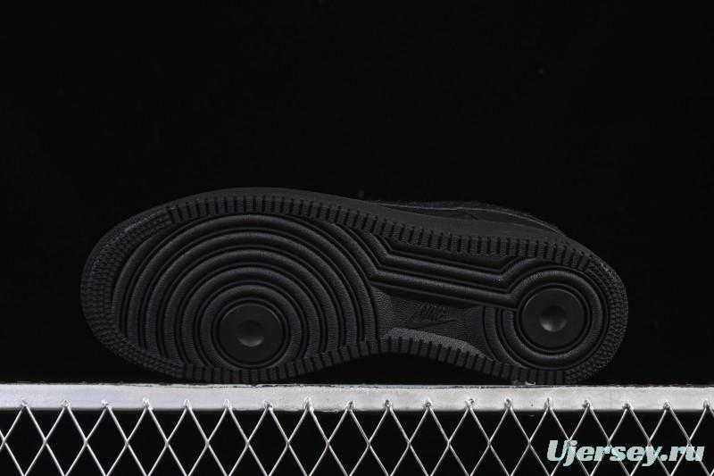 Nike Air Force 1'07 Low Casual Sneakers with Full-Length Air Cushion - HQ1977-001