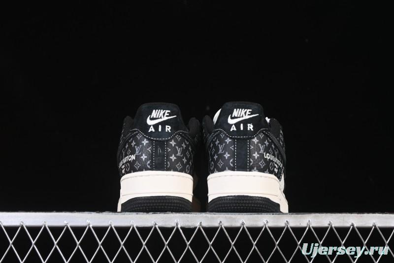 Nike Air Force 1 '07 Low LV Collaboration Stitched Label Print Casual Sneakers - CX5050-Y10