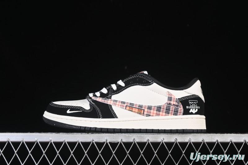 Nike Travis Scott x Fragment Design x Air Jordan 1 Low OG SP AJ1 Low-top Casual Sneakers - XS2025-048