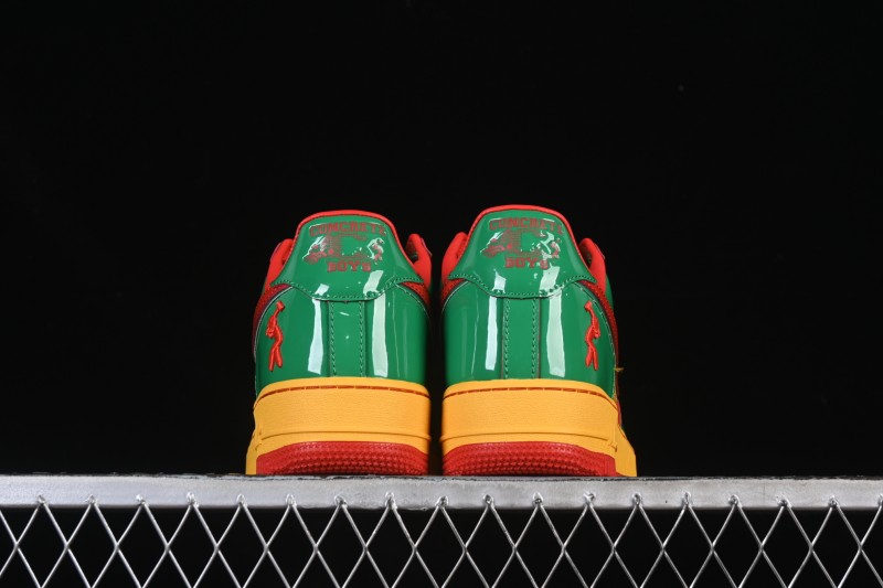Nike Air Force 1 '07 Low Lil Yachty Collaboration Worker 2.0 Casual Sneakers - IH4383-300