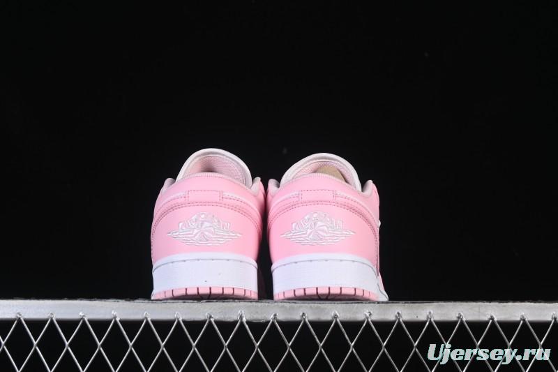 Nike Air Jordan 1 Low AJ1 Pearl Pink Low-top Casual Sneakers - 553560-614