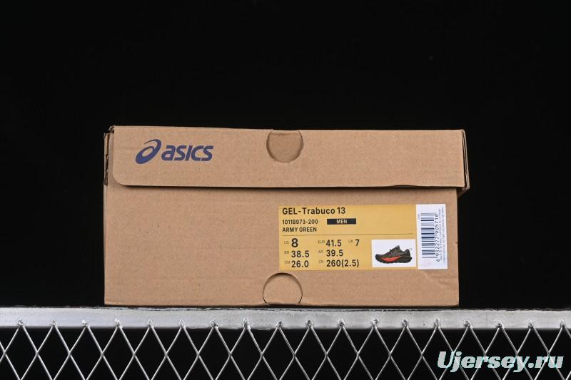 Asics Gel-Trabuco 13 Retro Breathable Cushioned Men's Running Shoes - 1011B973-200