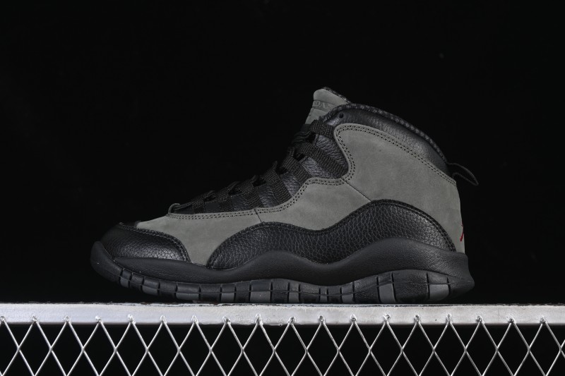 Nike Air Jordan 10 Retro Shadow Grey Basketball Shoes - HJ6779-001