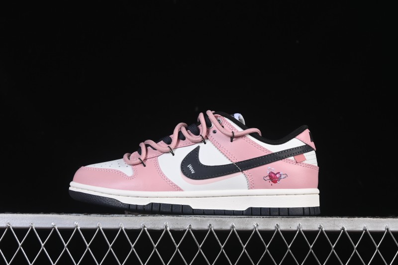 Nike SB Dunk Low Valentine's Day Strap Anniversary High-End Custom Low-Top Casual Skate Shoes - PB0510-055