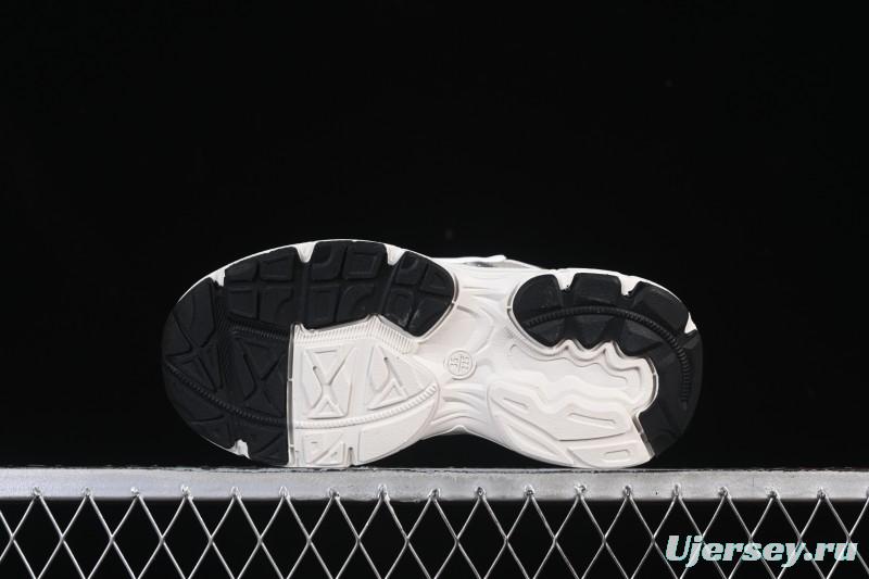 Nike P-6000 Retro Casual Sports Kids Shoes - Gray Green White Swoosh