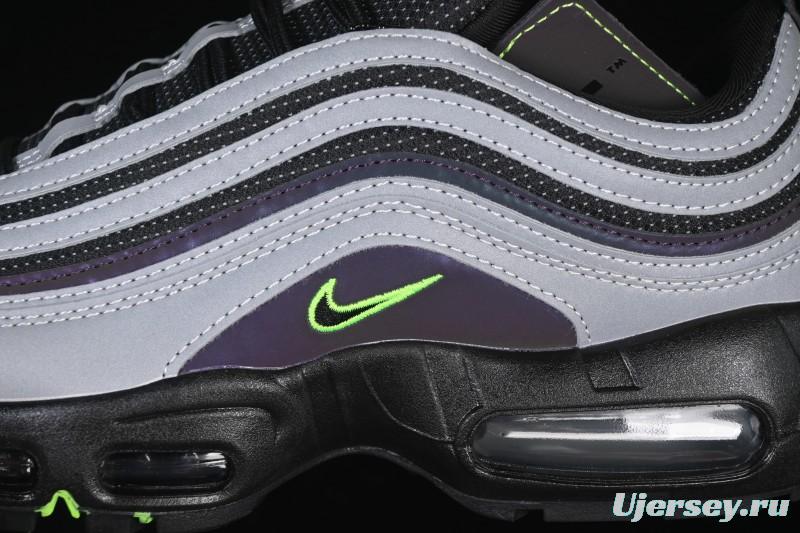 Nike Air Max 95/97 Thunder Retro Running Shoes with Full-Sole Air Cushion - IM2174-001