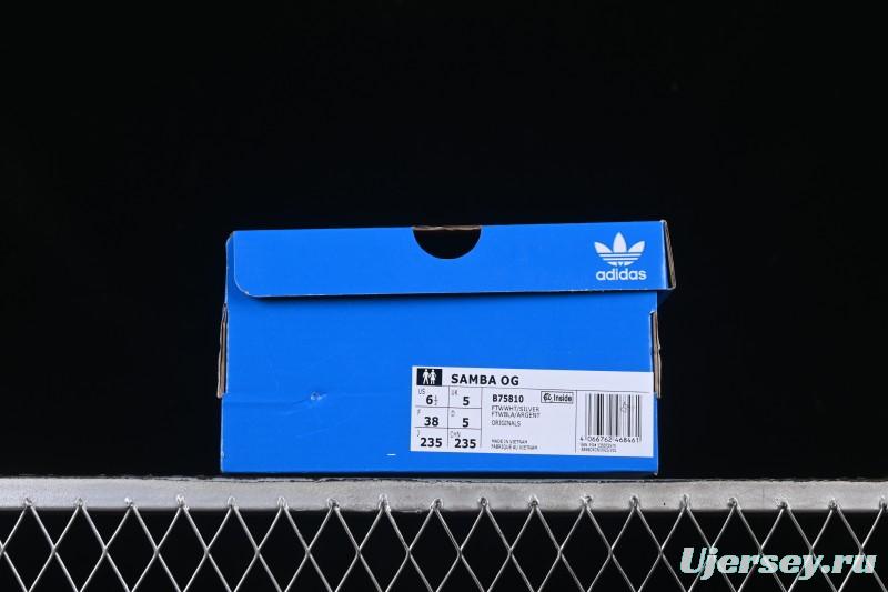 Adidas Samba OG Classic Casual Sneakers - B75810