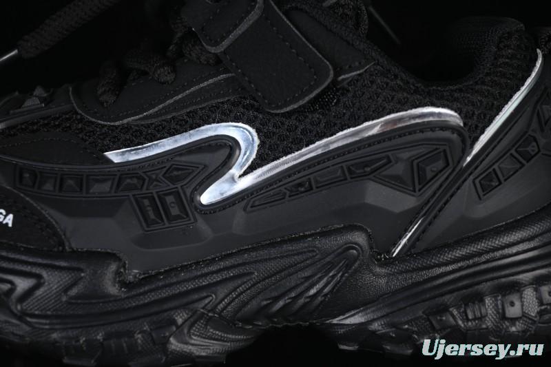 Balenciaga Non-Slip Wear-Resistant Casual Kids Shoes Black