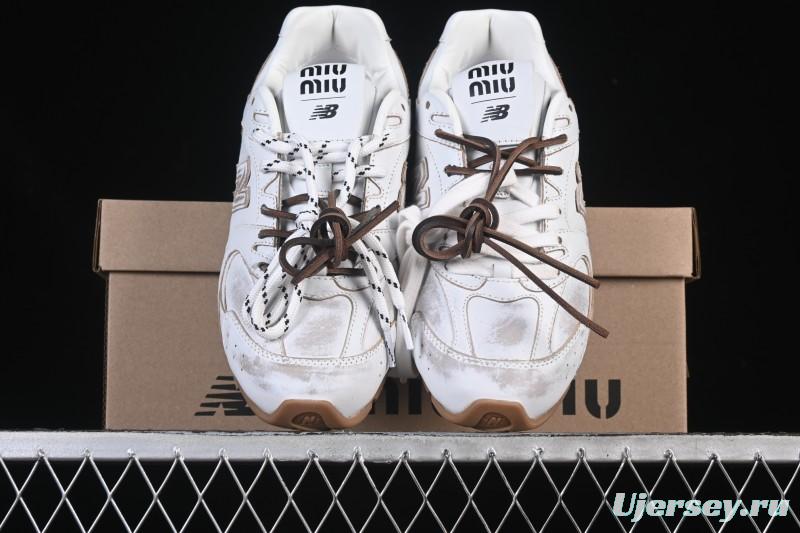 MiuMiu New Balance 530 Low-Top Retro Casual Running Shoes - AJE5