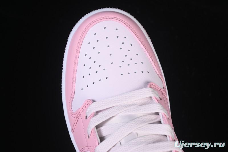 Nike Air Jordan 1 Low AJ1 Pearl Pink Low-top Casual Sneakers - 553560-614