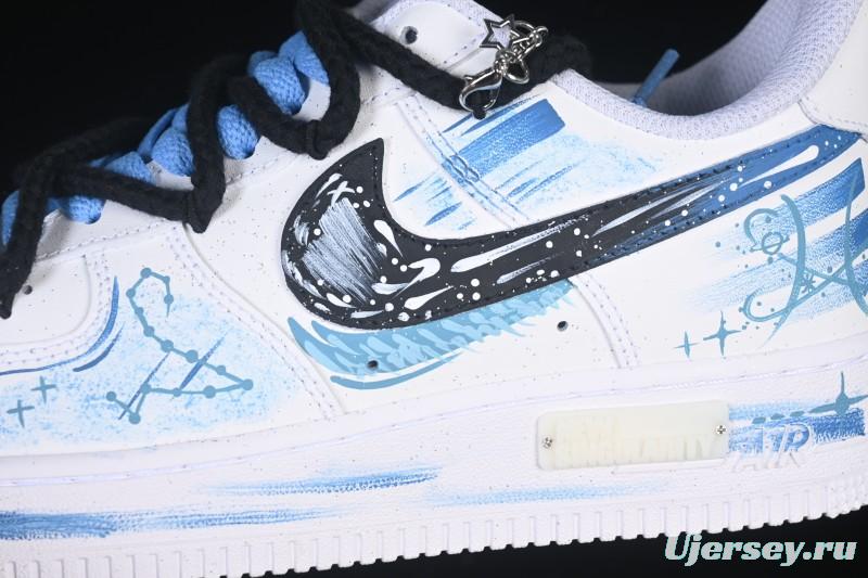 Nike Air Force 1'07 Low Pisces Hand-Painted Doodle Zodiac Series - 219-320