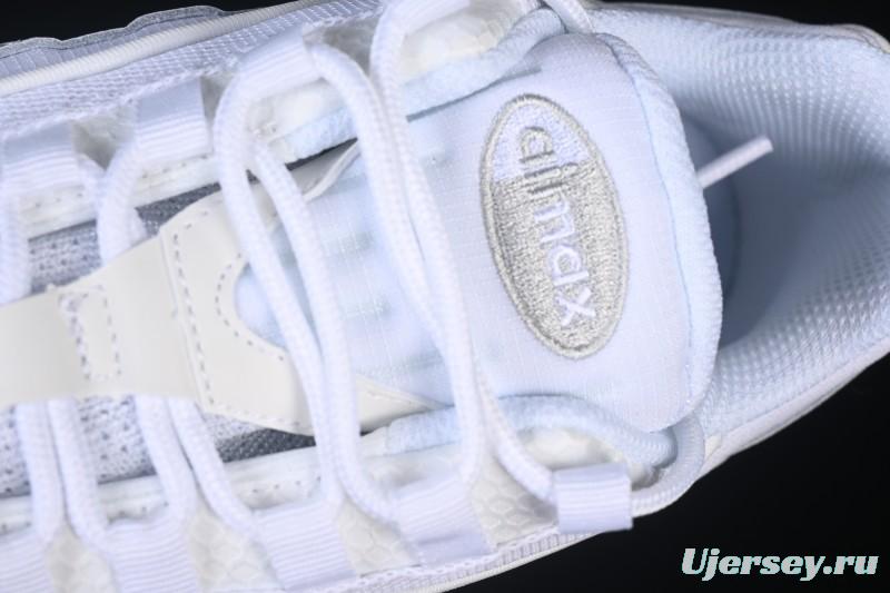 Nike Air Max 95 Retro Cushioned Running Shoes with Air Sole - CT1268-100