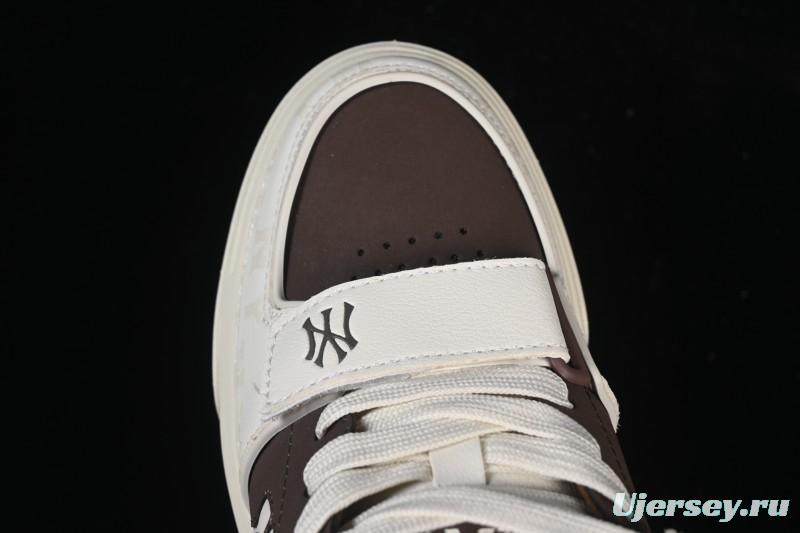 New York Yankees Chunky Liner Magic Strap Lightweight Platform Casual Sneakers - 3ASXW015N50BRS