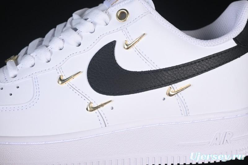 Nike Air Force 1'07 Low Four Hook Black White Casual Sneakers - ZH0316-113