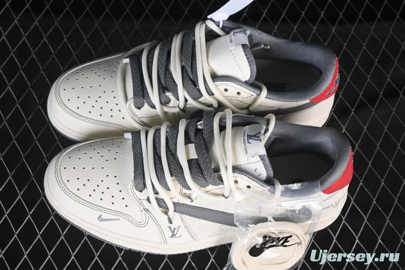 Nike Travis Scott x Fragment Design x Air Jordan 1 Low OG SP AJ1 Low Top Casual Sneakers - HT5088-605