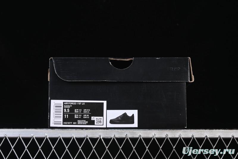 Nike Air Force 1'07 Low Casual Sneakers with Full-Length Air Cushion - HQ1977-001