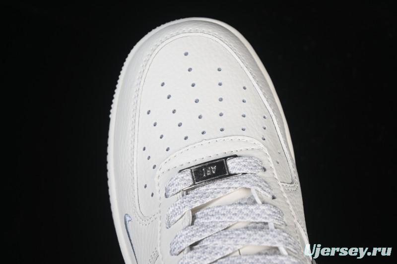 Nike Air Force 1 '07 Low Stussy Collaboration Beige Low-Top Casual Sneakers - CS5288-034