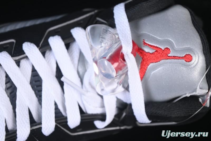 Nike Air Jordan 5 Black Metallic Reimagined Retro Basketball Shoes - HF3975-001