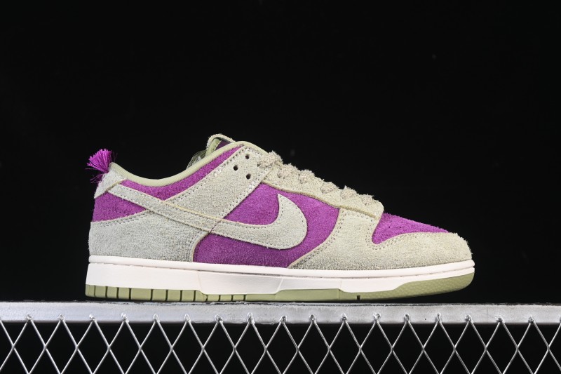 Nike Dunk Low Panda Viotech Green Purple Low-Top Casual Skate Shoes - IH7648-700