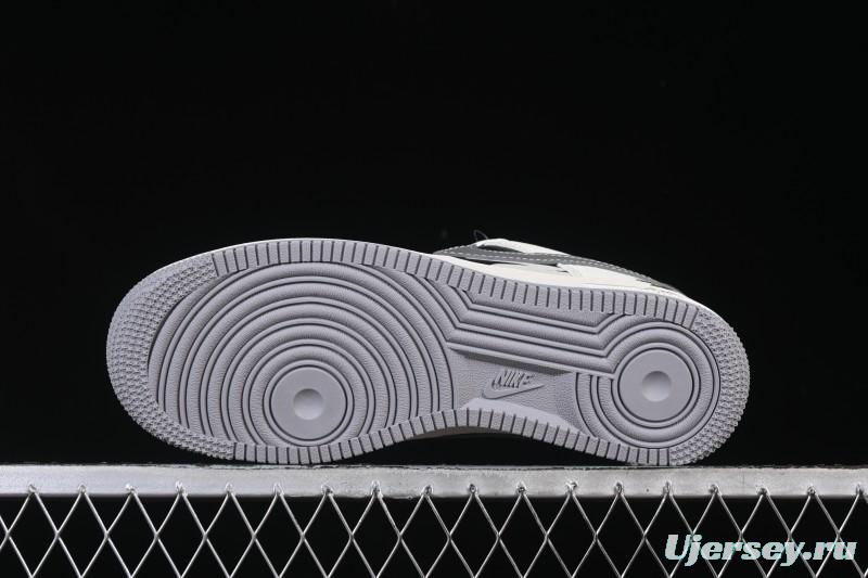 Nike Air Force 1 '07 Low Supreme Graffiti Beige Swoosh Casual Sneakers - QW5606-272