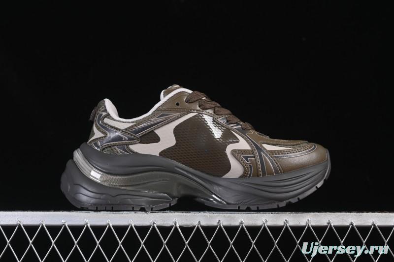 New York Yankees Chunky Curve Runner Enamel Thick Sole Casual Running Shoes - 3ARNSPE5N50BRS