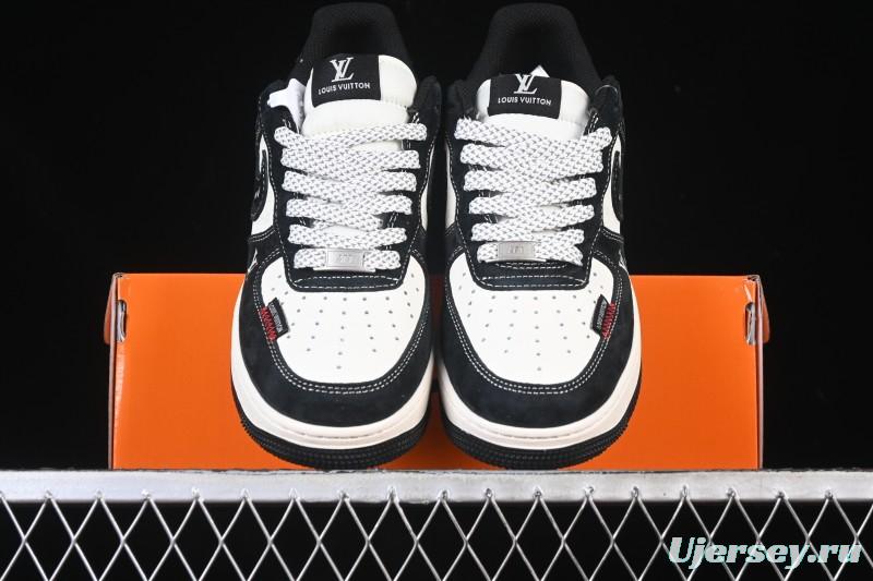 Nike Air Force 1 '07 Low LV Collaboration Stitched Label Print Casual Sneakers - CX5050-Y10