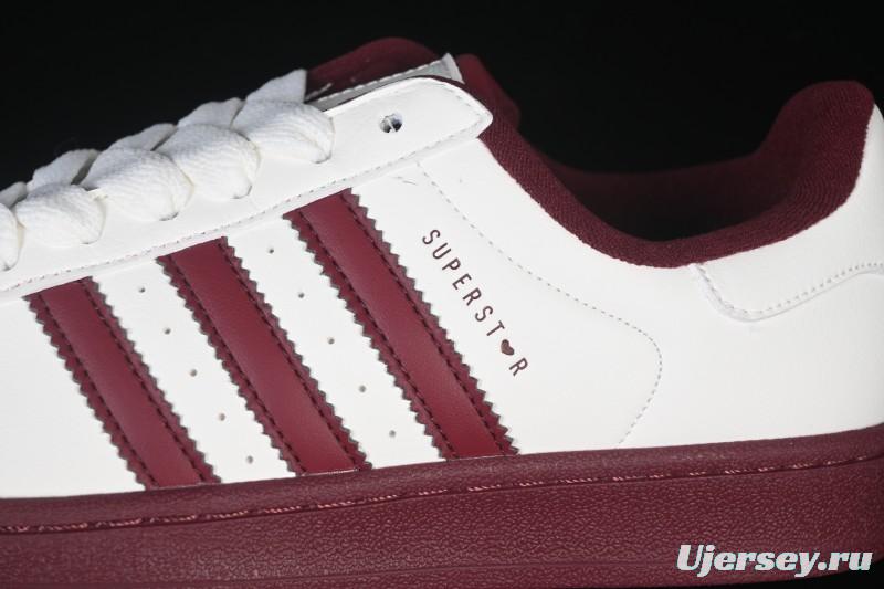 Adidas Superstar II Casual Sneakers with Shell Toe Design - KJ6981