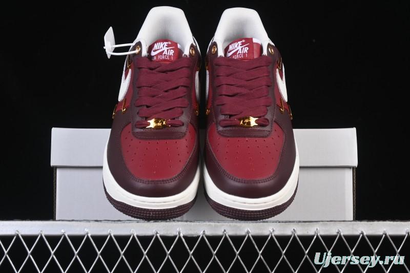 Nike Air Force 1'07 Low Casual Sneakers with Full-Length Air Cushion - IR0485-611