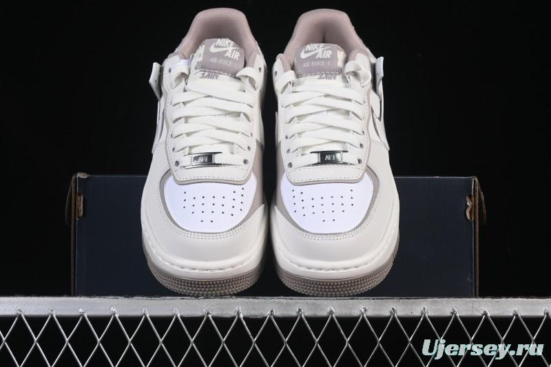 Nike Air Force 1 Shadow Lightweight Platform Low-Top Casual Sneakers - IO7594-101