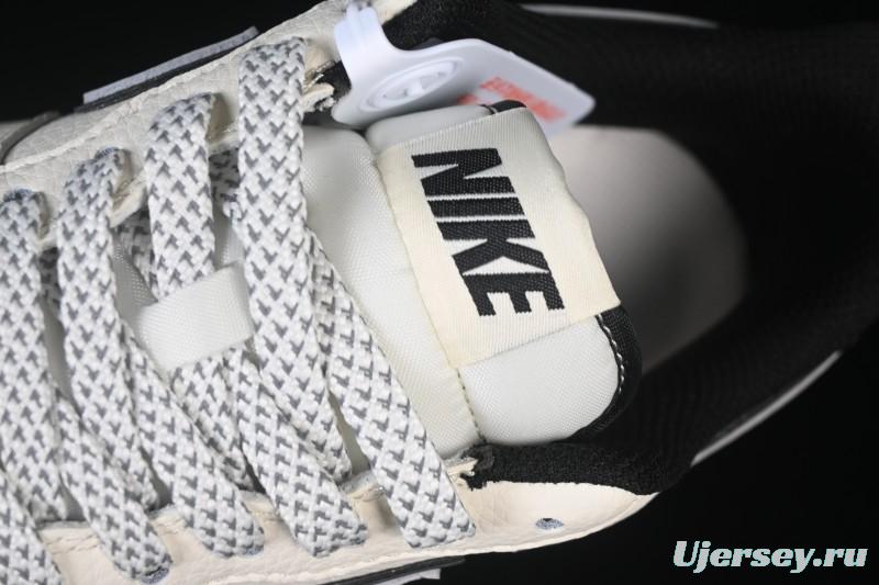 Nike Air Force 1'07 Low Beige Gray Black Letter Casual Sneakers - JS8028-018