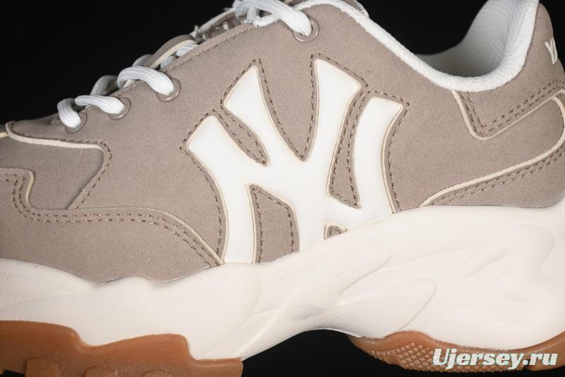 New York Yankees Bigball Chunky Vintage Window Platform Sneakers - 3ASHVT35N50BRS