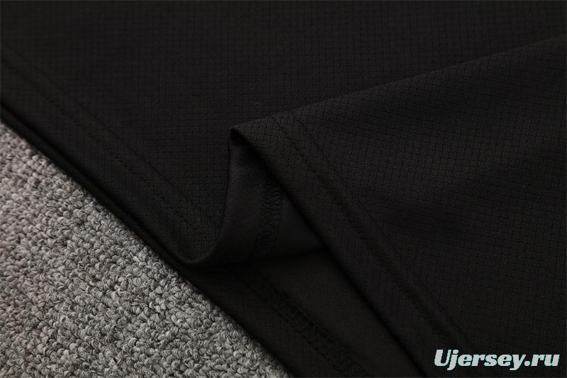 25/26 PSG Black T90 with XS Short Sleeve+Soccer Shorts