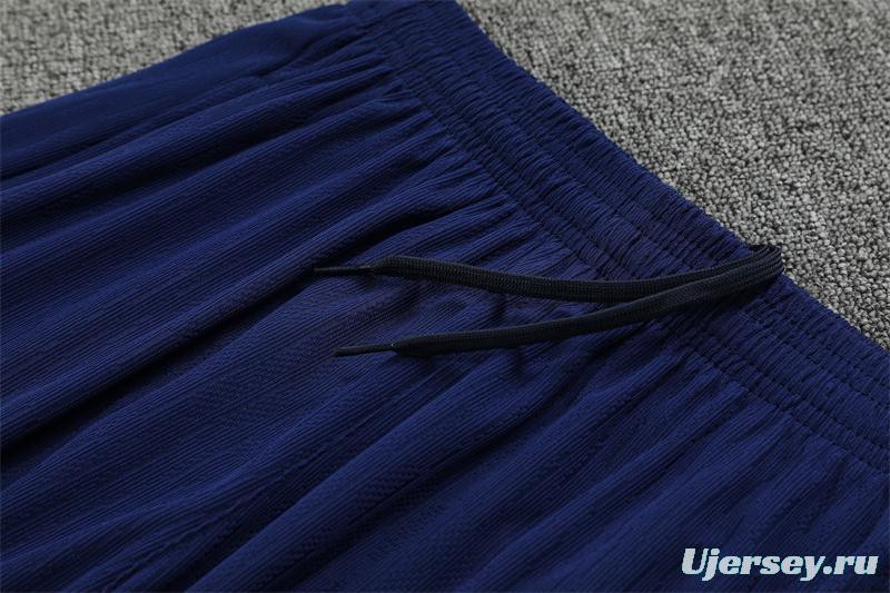 25/26 Barcelona Blue Orange Camouflage T90 Short Sleeve Jersey+Shorts